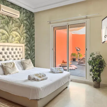 Gueliz Central Big Family Duplex - Relax Terraces
